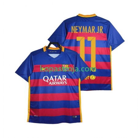Billiga Fotbollströjor FC Barcelona Neymar JR 11 2015-2016 Retro Hemma tröja Kortärmad